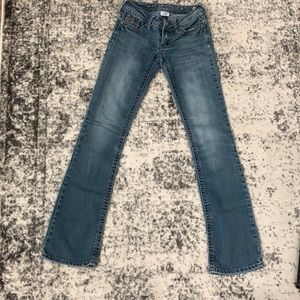 Slim boot cut light jeans